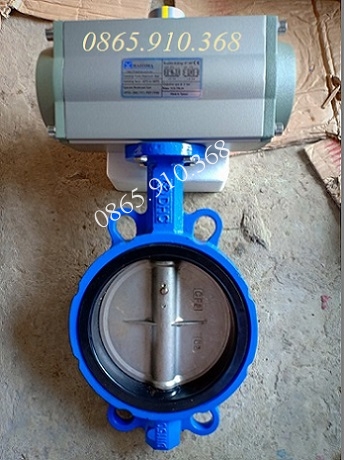 Bộ điều khiển bằng kh&iacute; n&eacute;n van bướm HTD75